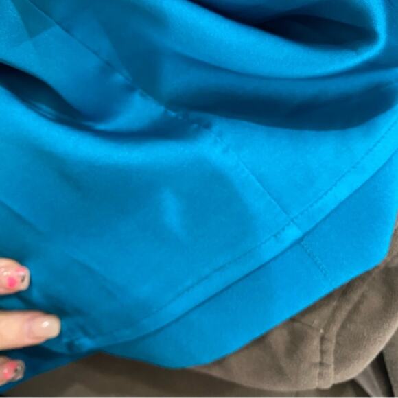 Elie Tahari Natanya 3/4 Sleeve Sheath Dress Blue Size 4 Career Cocktail - Picture 6 of 12